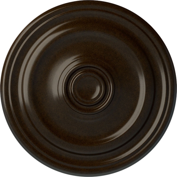 Ekena Millwork Kepler Traditional Ceiling Medallion (For Canopies up to 3 3/4"), 15 7/8"OD x 1 1/2"P, Bronze CM16KPBZS - main